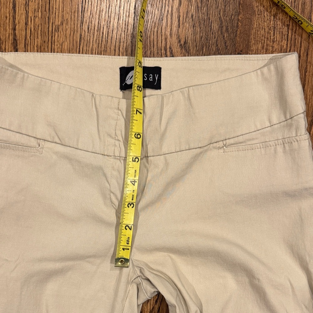 Orsay women’s Beige Flared Pants size 2 - Picture 4 of 6